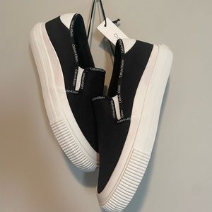 Calvin Klein Paily Slip-On | Sz 7.5 | Black | 50% off retail